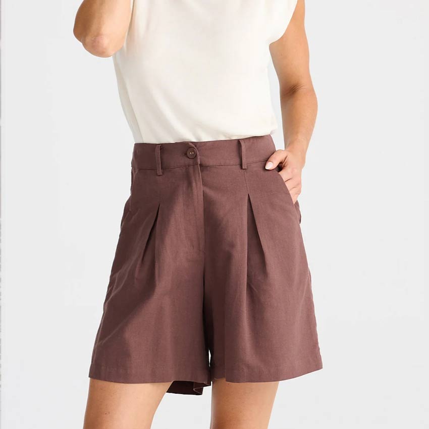 Brave + True Eden Short Chocolate