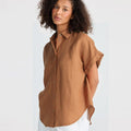 The Shanty Dune Linen Shirt Sand