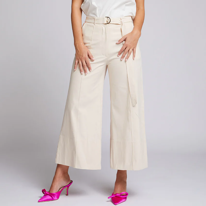 Arlington Milne  Chiara Trouser - Vanilla