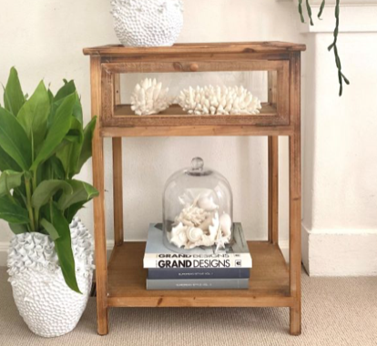 Display Table Natural Timber