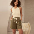The Shanty Positano Short Khaki