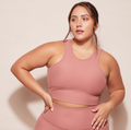 DK Active Tallulah Crop Coral Blush