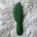 Stava Resin cheese knife emerald
