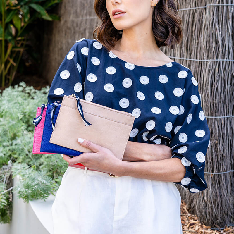 Elms+King Coin Purse Neutral