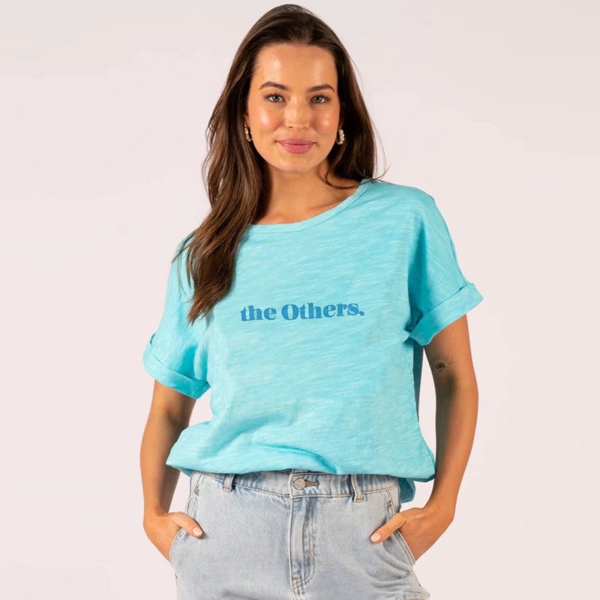 WATO Jade Relaxed Tee Cloud Blue