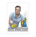 Card Bruce Spring Clean