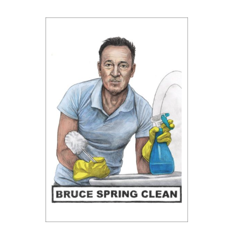 Card Bruce Spring Clean