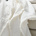 Eadie Luca Throw - Off White