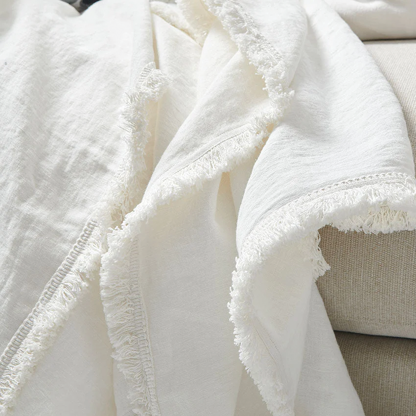 Eadie Luca Throw - Off White
