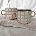 Jezrry Ceramic Pot Khaki / Rose