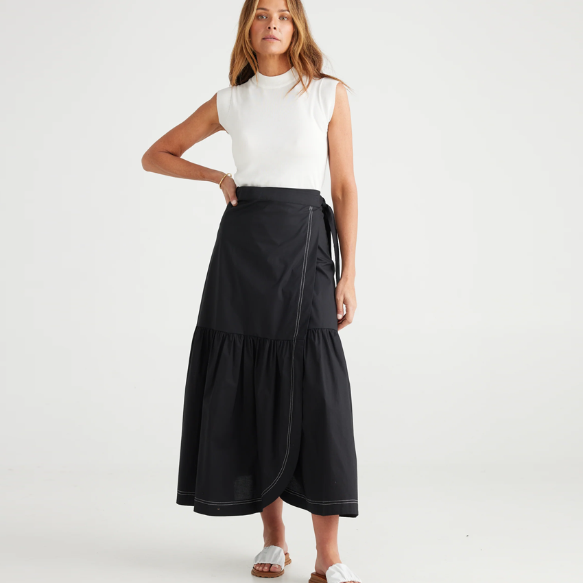 Brave+True Lita Skirt Black