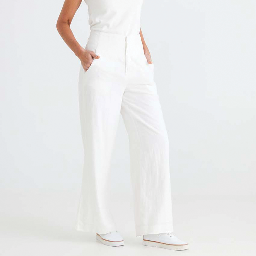Brave+True Dana Pants White