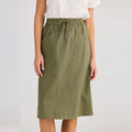 Holiday Captain Skirt Khaki