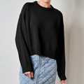 Walnut Seville Knit Jumper - Black